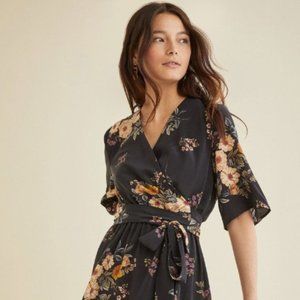 Amour Vert Fenna Brighton Floral Wrap Dress